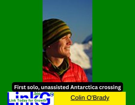 Colin OBrady First solo unassisted Antarctica crossing