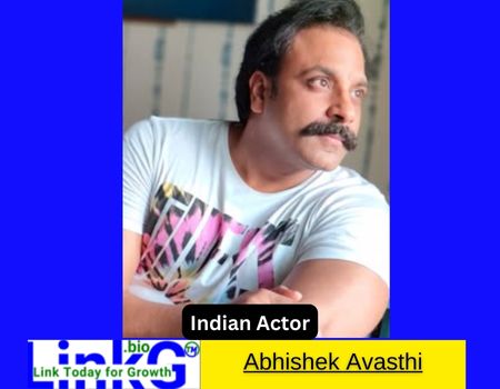 Abhishek Avasthi Indian Actor