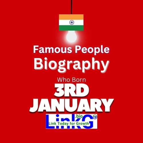 Famous Birthdays on January 3 1