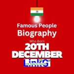 Famous Birthdays on December 20