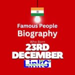 Famous Birthdays on December 23