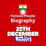 Famous Birthdays on December 25