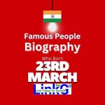 Famous Birthdays on March 23