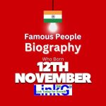 Famous Birthdays on November 12