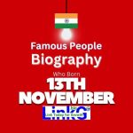 Famous Birthdays on November 13