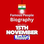 Famous Birthdays on November 15