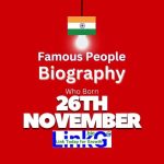 Famous Birthdays on November 26