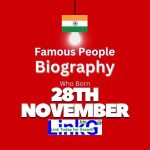 Famous Birthdays on November 28