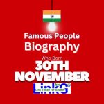Famous Birthdays on November 30