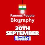 Famous Birthdays on September 20