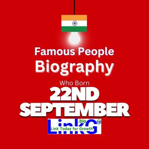 Famous Birthdays on September 22
