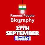 Famous Birthdays on September 27