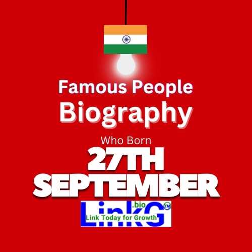 Famous Birthdays on September 27